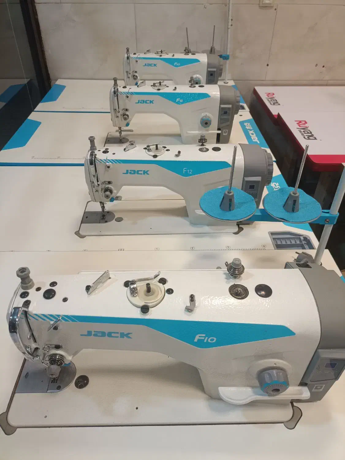 راسته دوز سرنخ زن دار جویتا و سرنخ زن سانسیر|چرخ خیاطی و ریسندگی|کرمانشاه, |دیوار