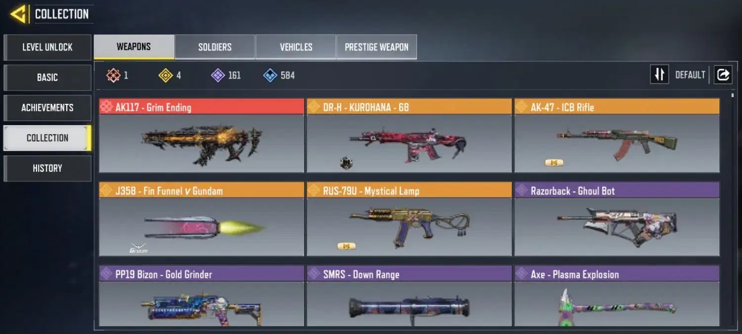 اکانت ۱۱۷|کنسول، بازی ویدئویی و آنلاین|تهران, والفجر|دیوار