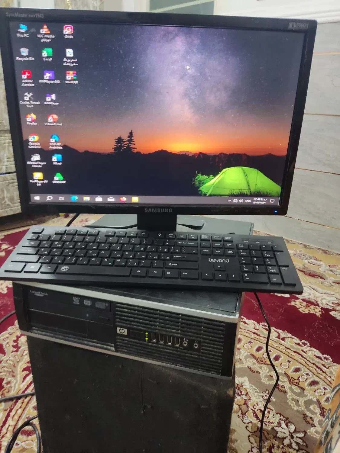 مینی کیس و مانیتور با تمام وسایل|رایانه رومیزی|سراوان, |دیوار