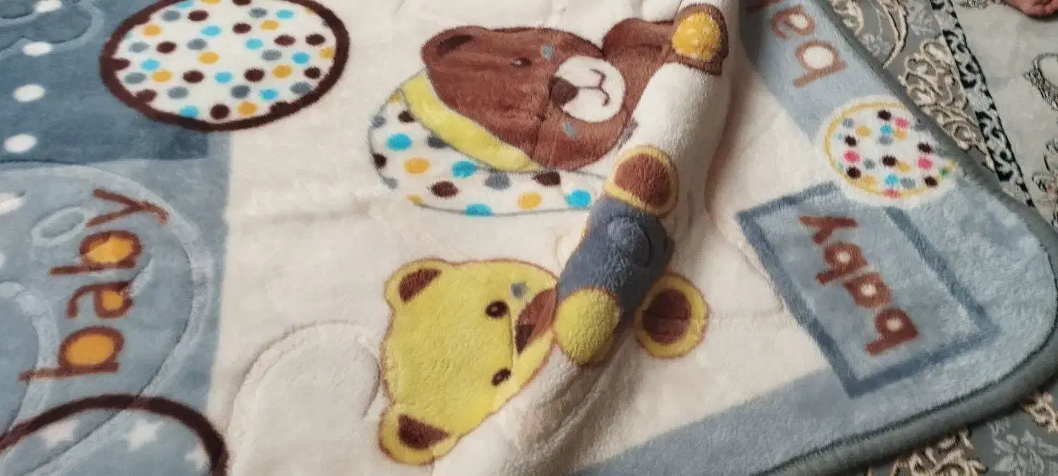 پتو گلبافت نوزادی|اسباب و اثاث بچه|اسلامشهر, شهرک جانبازان|دیوار