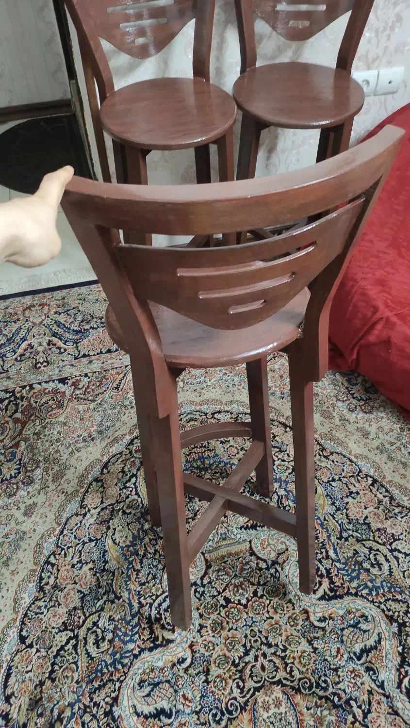 صندلی چوبی صندلی اپن نو و درجه یک|صندلی و نیمکت|مشهد, رستگار|دیوار