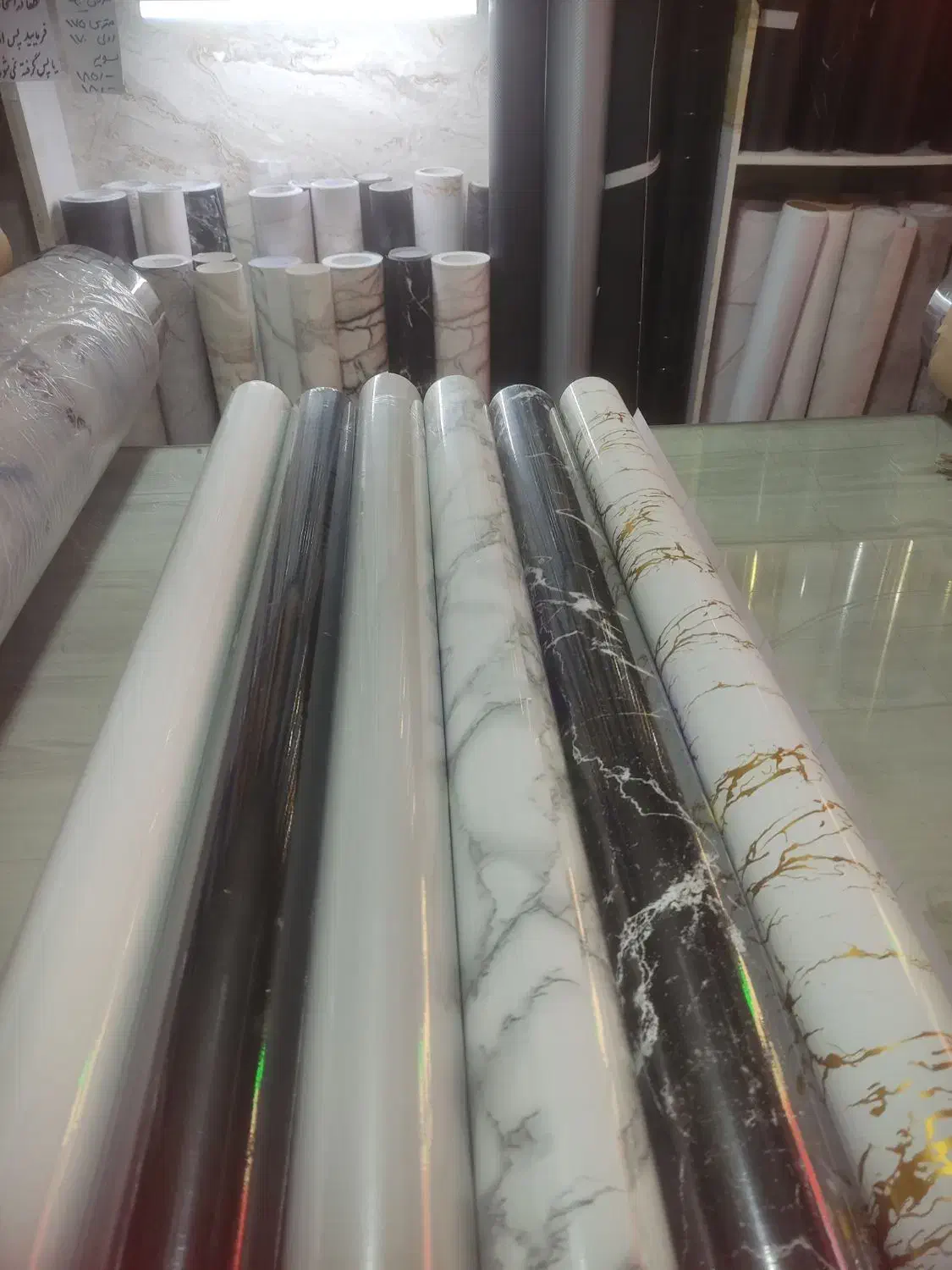 روکش صفحه کابینت عرض 90 مدل سوپر هایگلاس چسبی کد9|خدمات پیشه و مهارت|تهران, علم و صنعت|دیوار