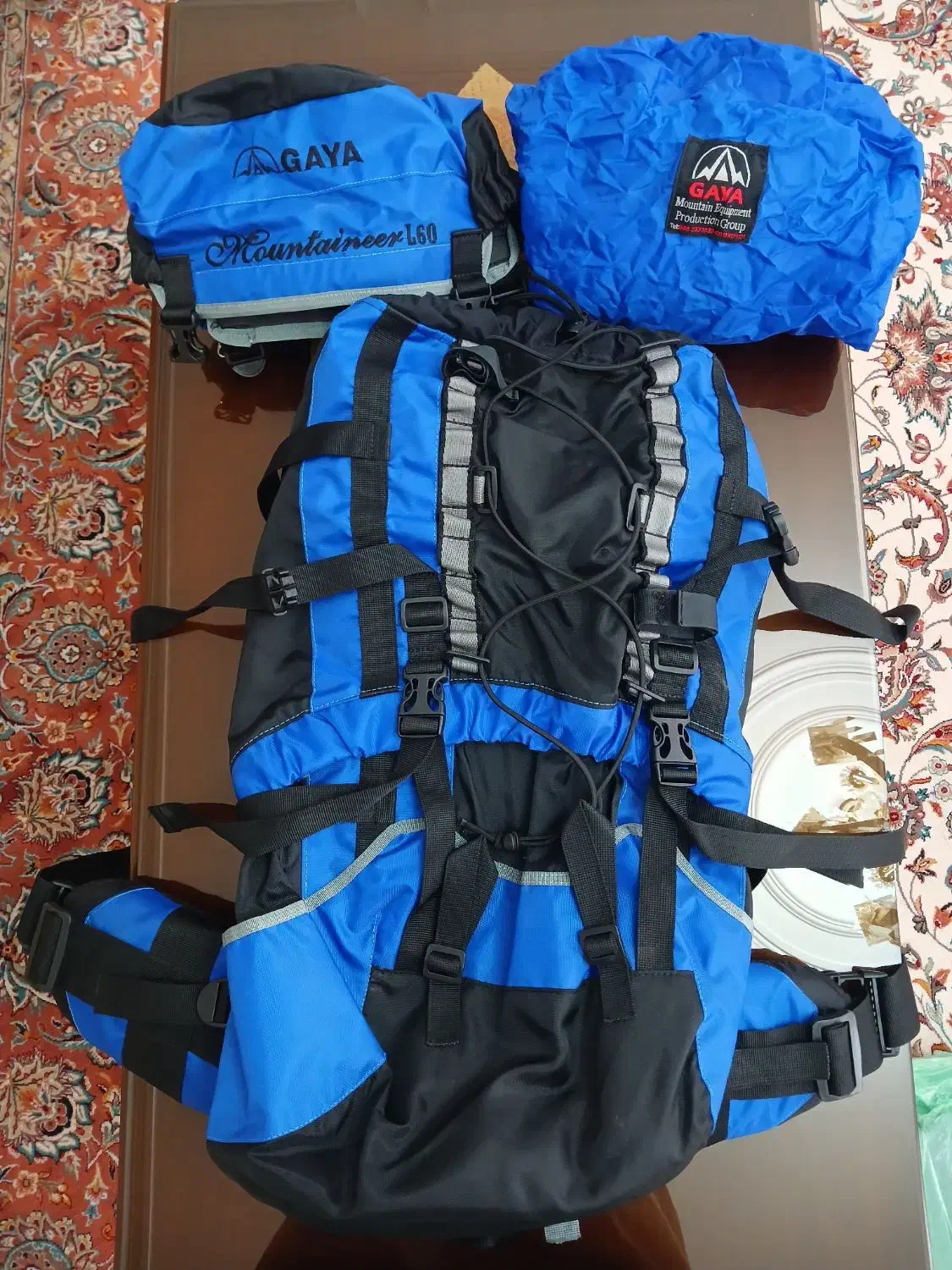 کوله پشتی کوهنوردی 60 لیتری|کوهنوردی و کمپینگ|کرمانشاه, |دیوار