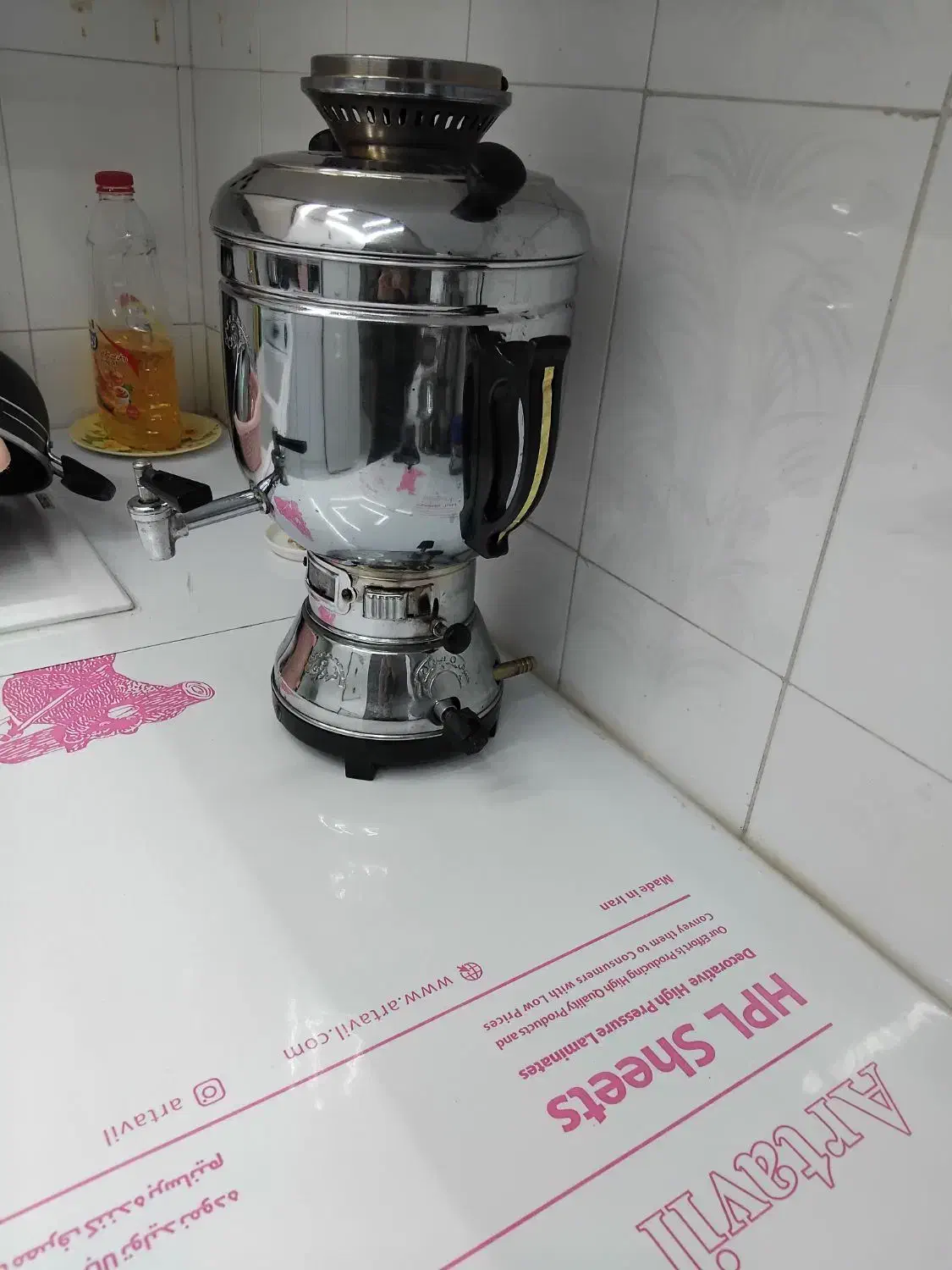 سماور گازی فروتن|سماور، چایساز، قهوهساز|کاشان, رسالت|دیوار