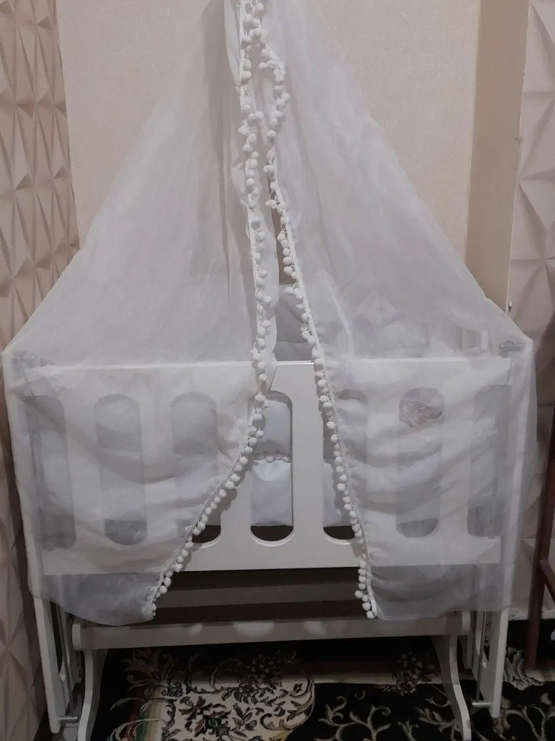 تخت کودک گهواره شو|اسباب و اثاث بچه|فردیس, شهرک ارم|دیوار