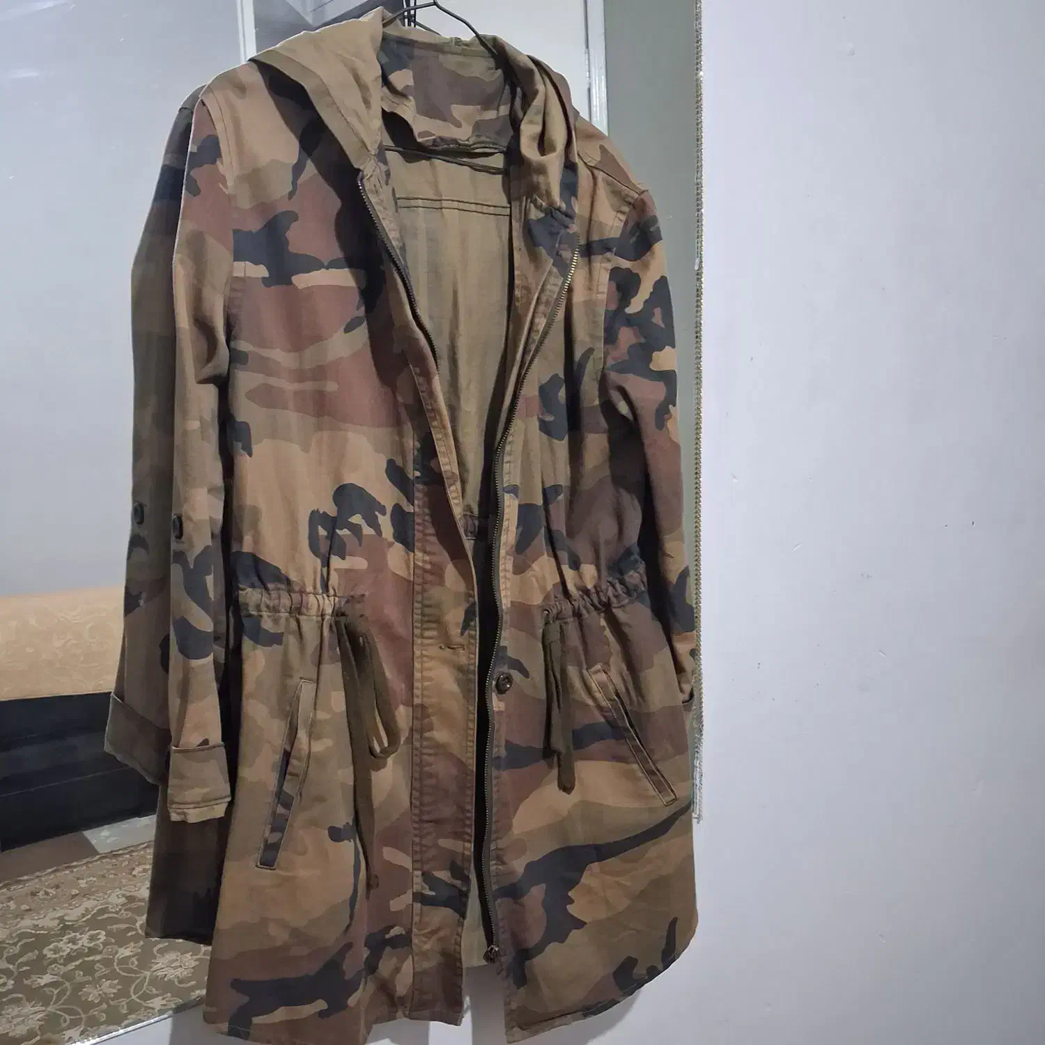 مانتو پاییزه ارتشی سالم و تمیز|لباس|گرگان, |دیوار