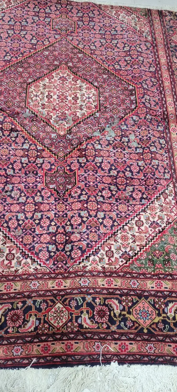 یک تخته فرش ۶ متری نقشه ماهی|فرش|مراغه, |دیوار