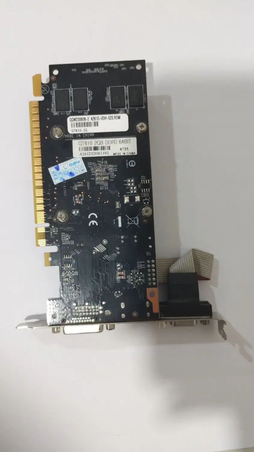 کارت گرافیگ ۲ گیگ gt610|قطعات و لوازم جانبی رایانه|اردبیل, |دیوار