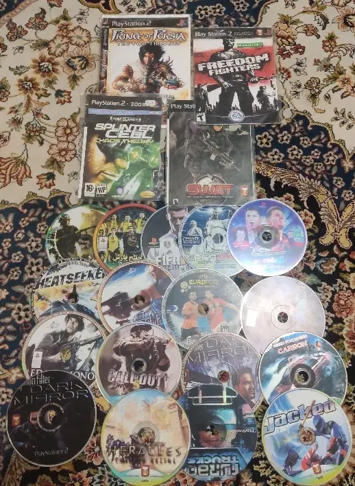CD PS2|کنسول، بازی ویدئویی و آنلاین|شیراز, هفت تنان|دیوار