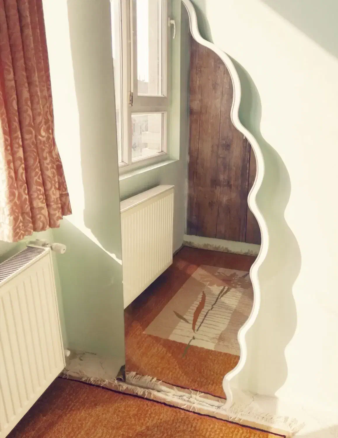 آینه قدی|آینه|هشتگرد, شهرک ولیعصر (مصلی)|دیوار