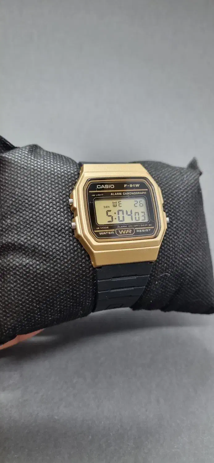 کاسیو اورجینال F-91WM طلایی|ساعت|صدرا-فارس, فاز ۱|دیوار
