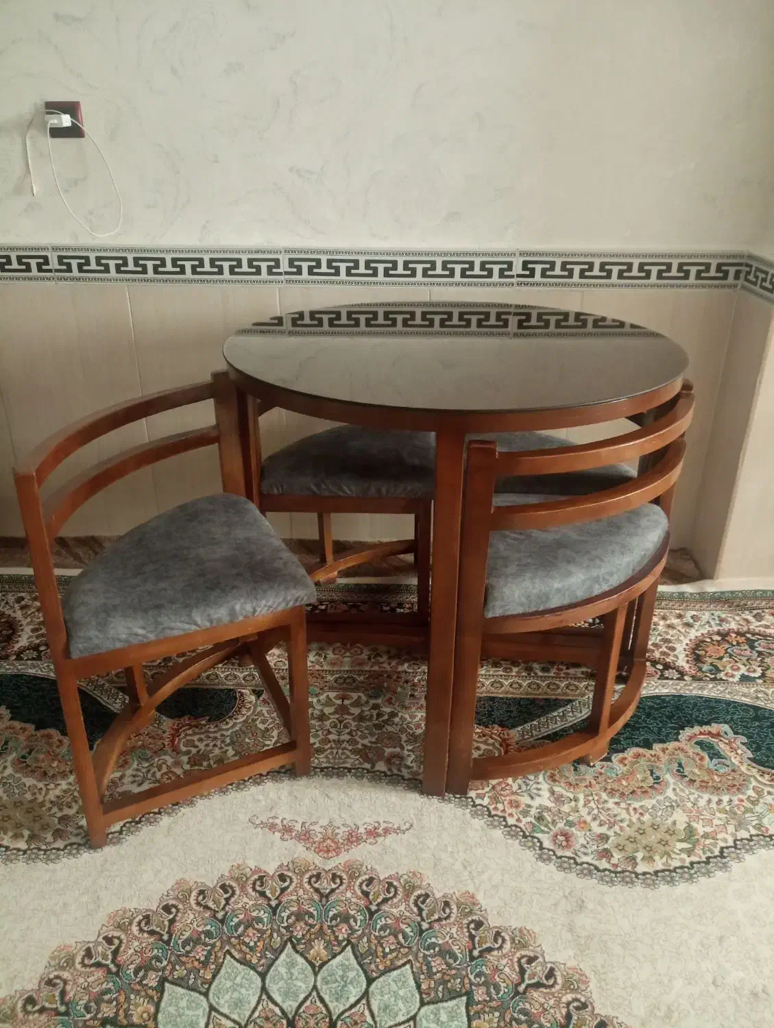 میز غذاخوری کم جا|میز و صندلی غذاخوری|بهارستان, |دیوار