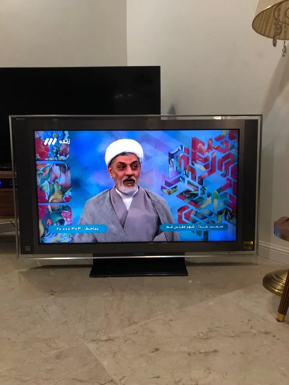 تلویزیون ۴۶ اینچ سونی اصل ژاپن تمیز|تلویزیون و پروژکتور|تهران, سازمان برنامه شمالی|دیوار