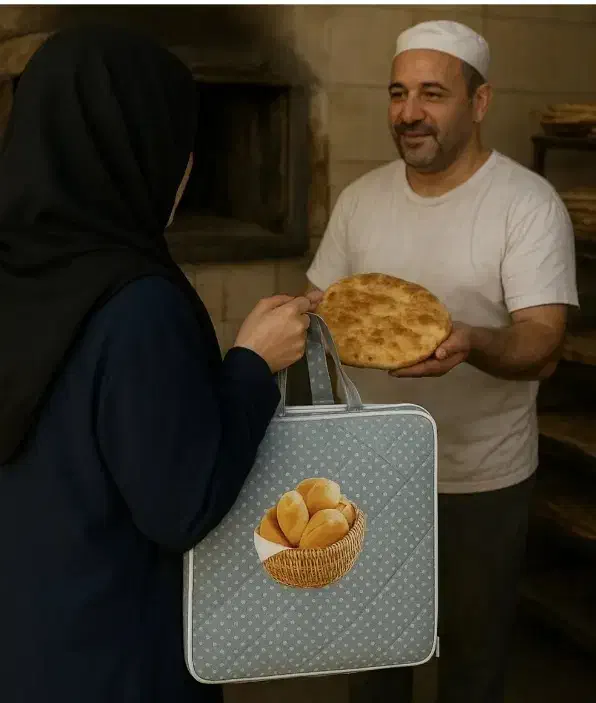 کیف و ساک نان|سفره، حوله، دستمال آشپزخانه|قم, پردیسان|دیوار