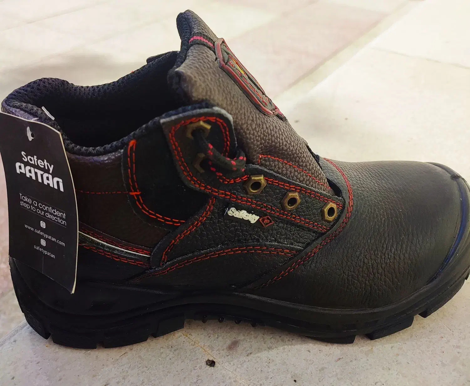 کفش ایمنی کار پنجه فولادی|کیف، کفش، کمربند|یزد, |دیوار