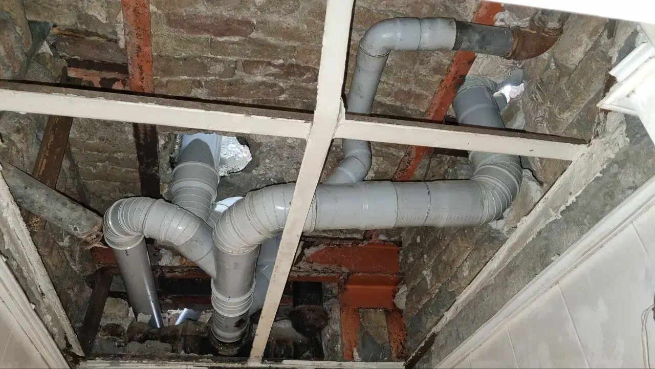 لوله کشی آب و فاضلاب ساختمان|خدمات پیشه و مهارت|رشت, سعدی (تختی)|دیوار