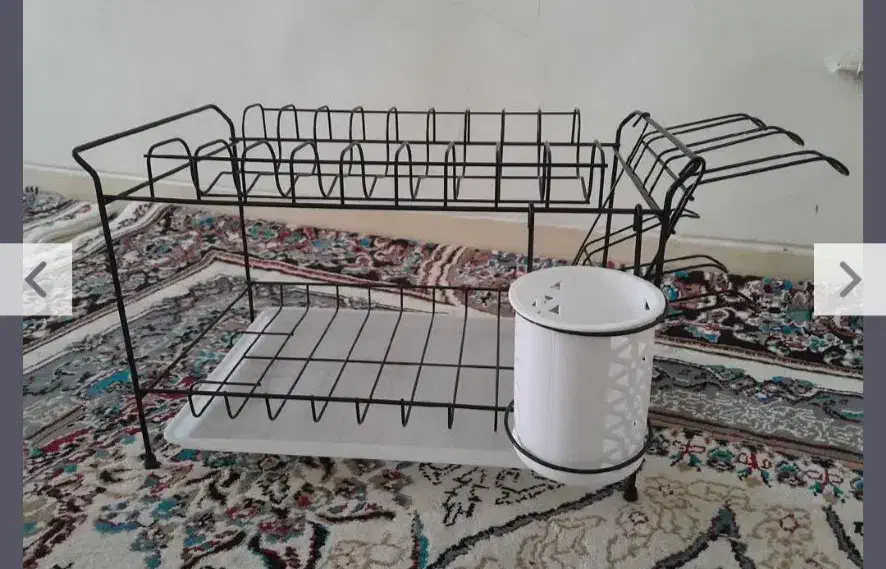 ابچکان رومیزی رنگ مشکی|آب‌چکان و نظم‌دهنده ظروف|بندرعباس, |دیوار