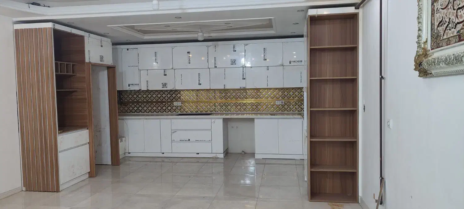 کابینت و کمد دیواری|کتابخانه، شلف، قفسه‌های دیواری|نهاوند, |دیوار