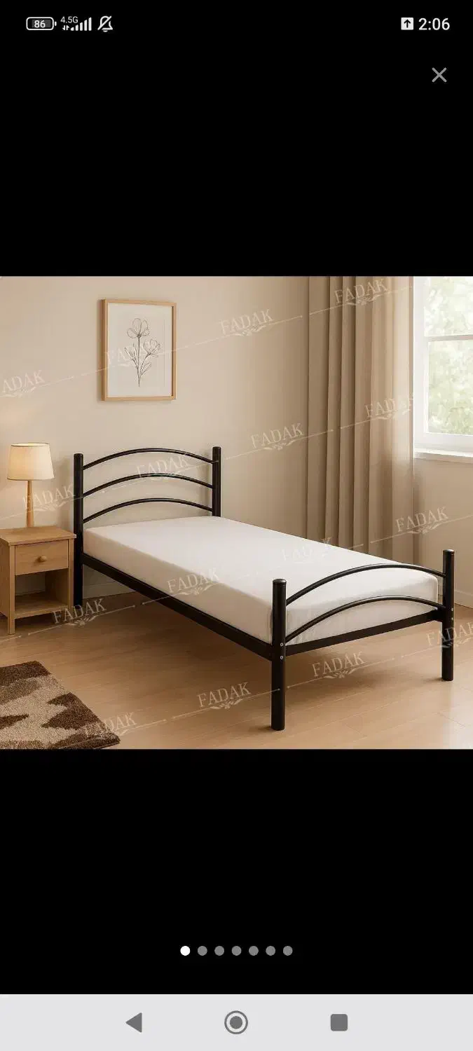 تخت شادی فلزی|تخت و سرویس خواب|تهران, نعمت‌آباد|دیوار