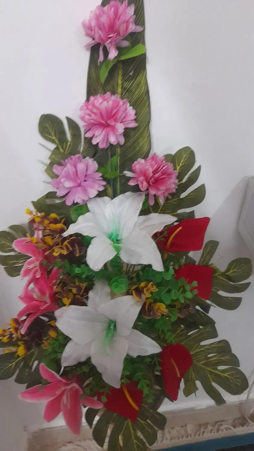 سبد گل مصنوعی|گل مصنوعی|گلبهار, شهر جدید گلبهار|دیوار