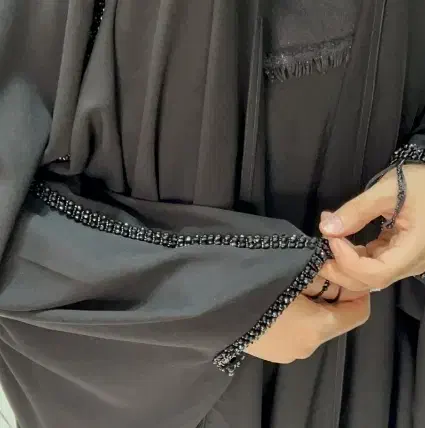 چادر عربی جواهر دوزی.|لباس|یزد, |دیوار