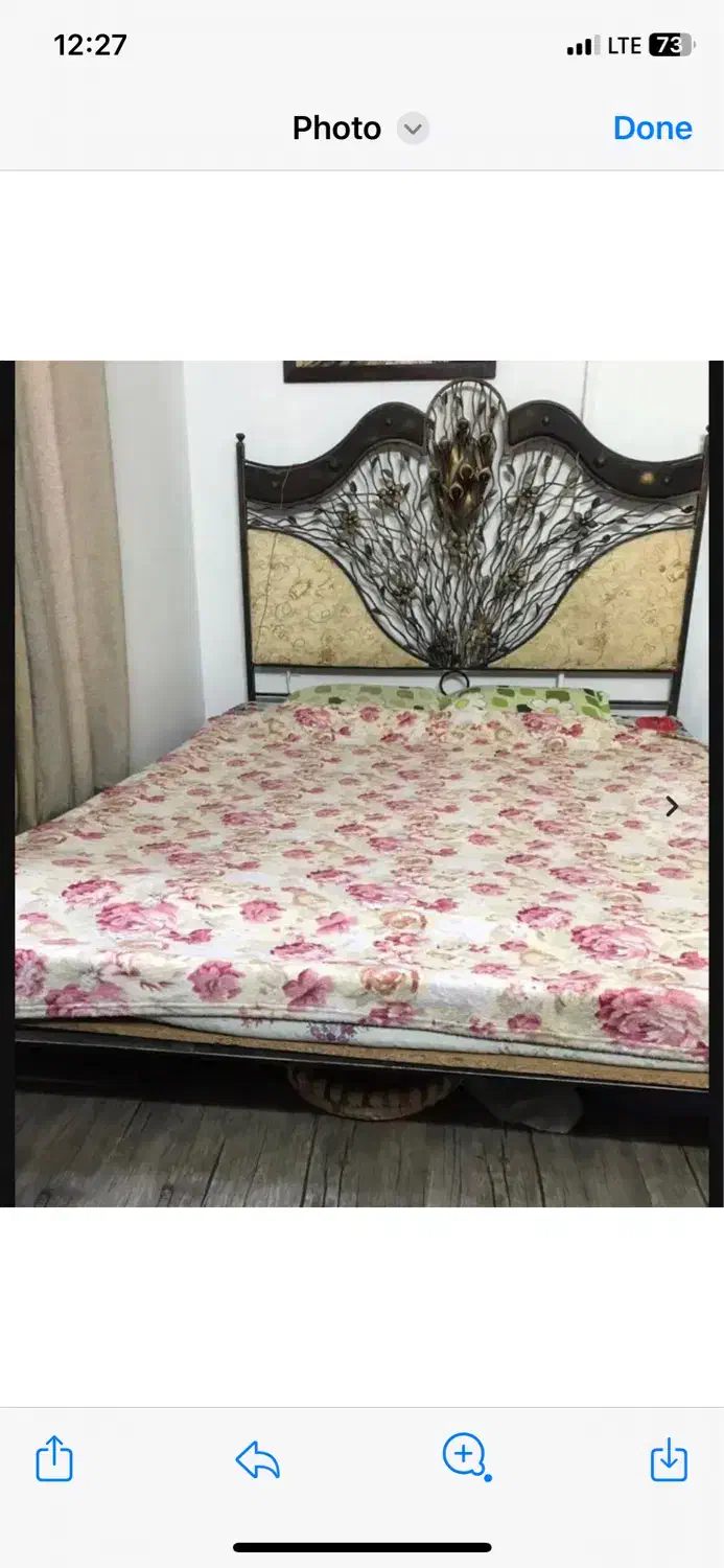 تخت و اینه و کنسول|تخت و سرویس خواب|مشهد, شهید فرامرز عباسی|دیوار