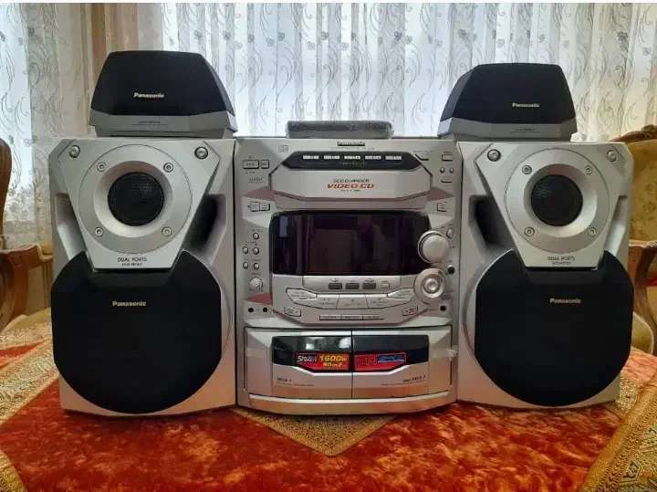 فروش سینما خانواده و ضبط صوت پاناسونیک|سیستم صوتی خانگی|اراک, |دیوار