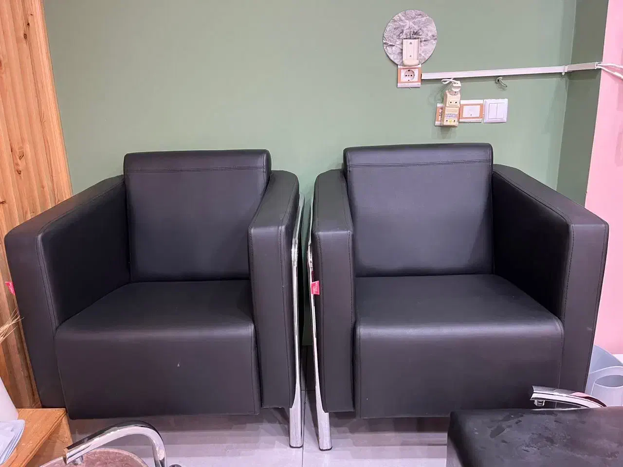 فروش ست مبل اداری۵نفره با پایه استیل|مبلمان اداری|بندرعباس, |دیوار