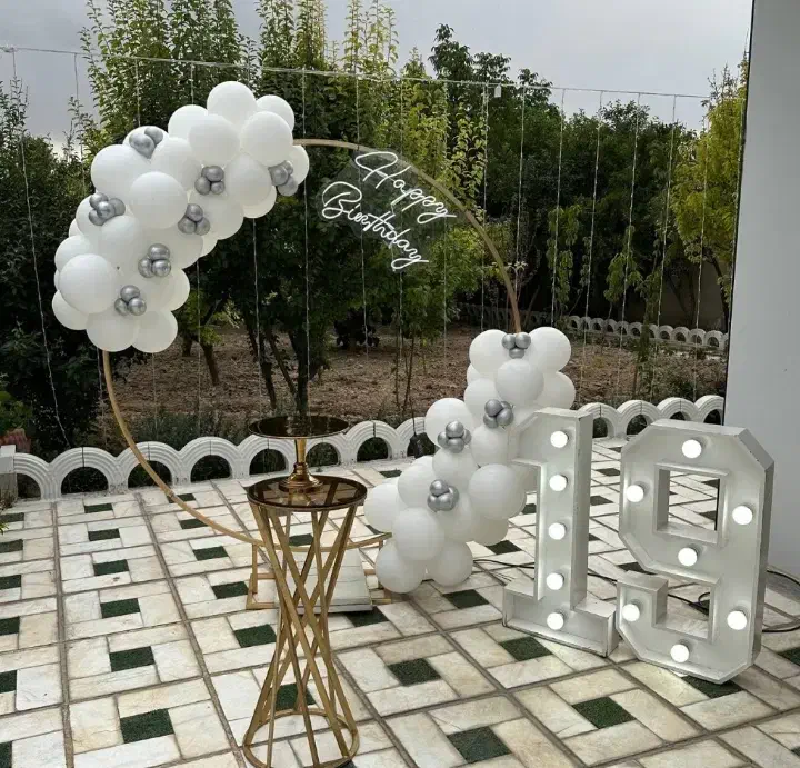 بادکنک آرایی با بهترین قیمت|خدمات پذیرایی، مراسم|شهرضا, |دیوار