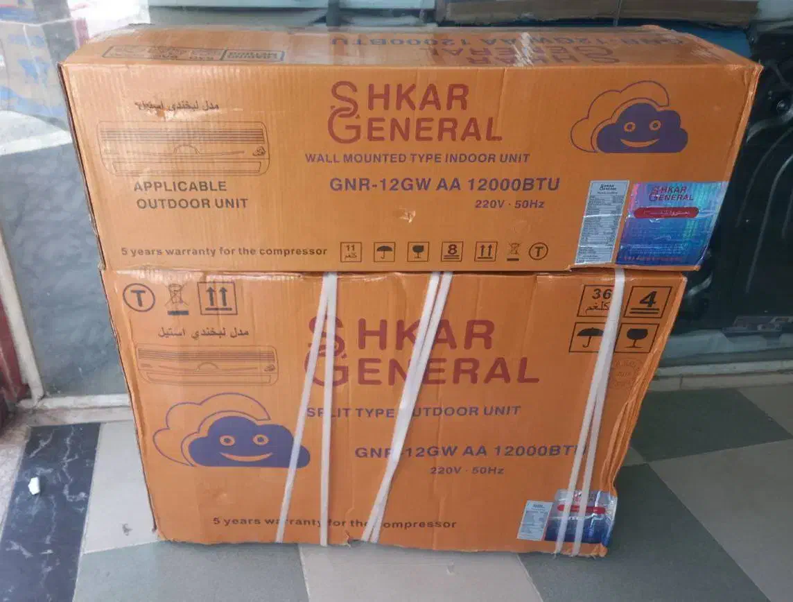 کولر گازی جنرال شکار لبخندی اورجینال|کولر گازی و فنکوئل|ایلام, |دیوار