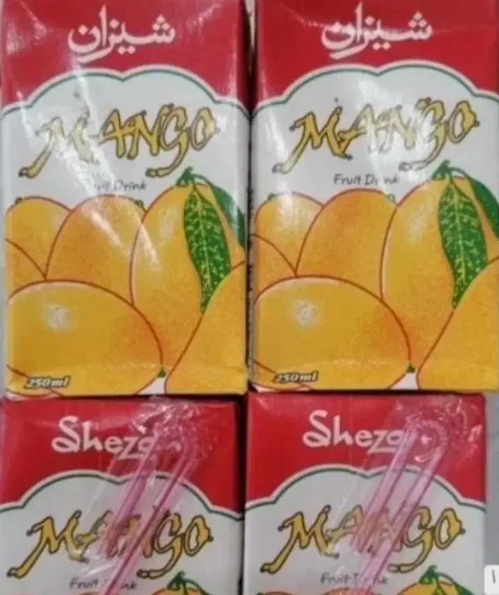 آب انبه (شیزان) و ترشی شیشه احمد. تعداد بالا.|عمدهفروشی|خاش, |دیوار