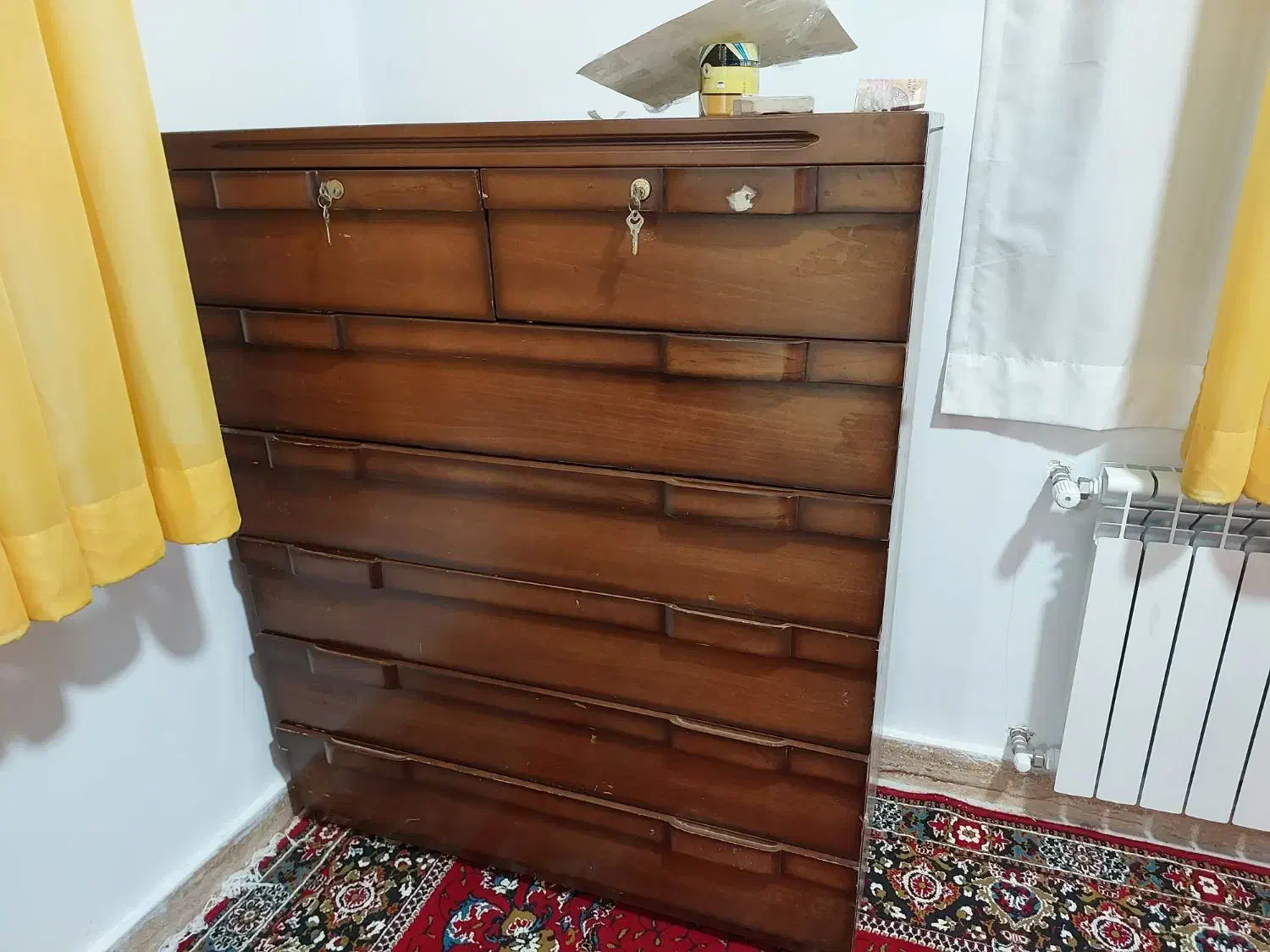 دراور مخصوص لباس|جاکفشی، کمد، دراور|رشت, رودباری|دیوار