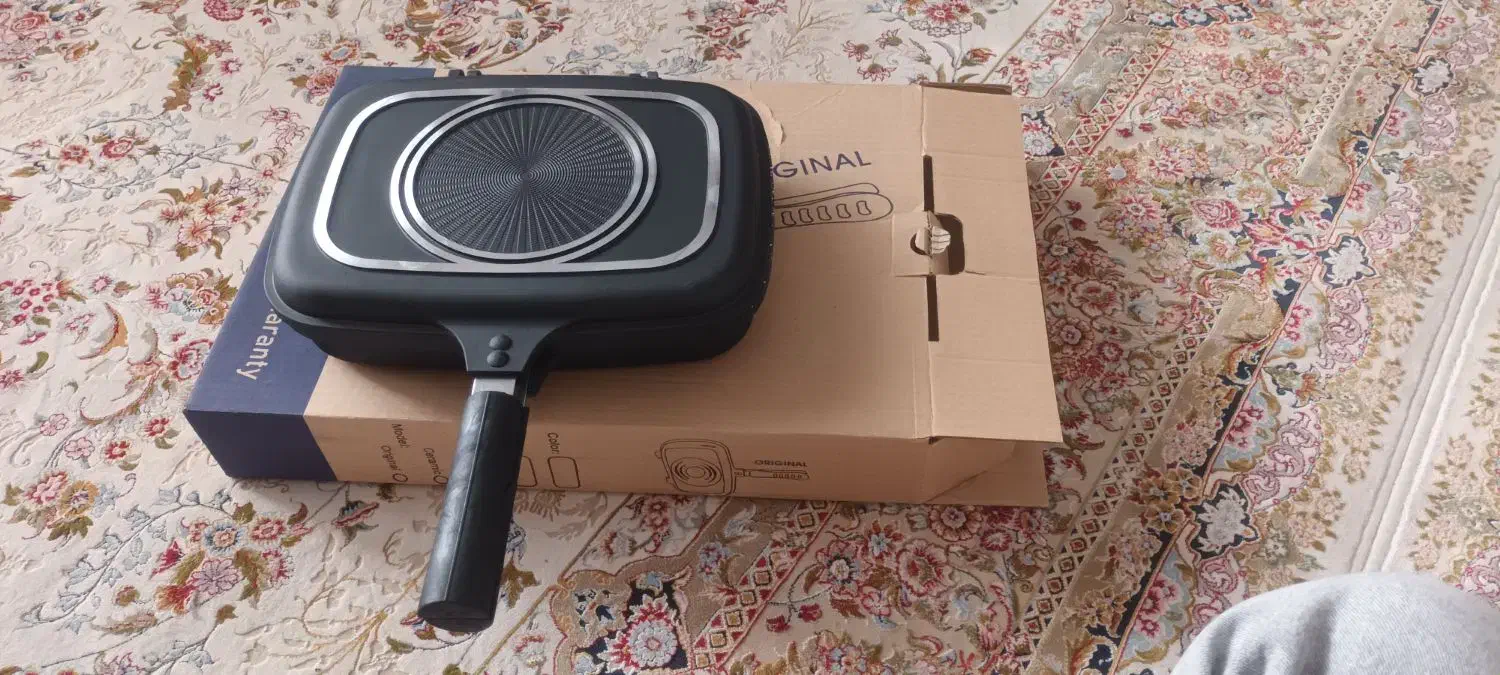 ماهیتابه رژیمی آکبند|ظروف پختوپز|مشکیندشت, |دیوار