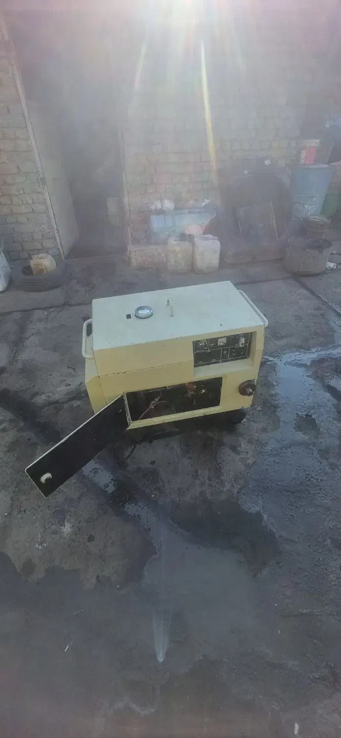 موتور برق دیزل سایلنت 6/5k|ماشینآلات صنعتی|مشهد, انقلاب|دیوار