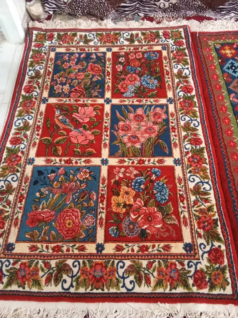 قالی دست بافت|فرش|شهرکرد, |دیوار