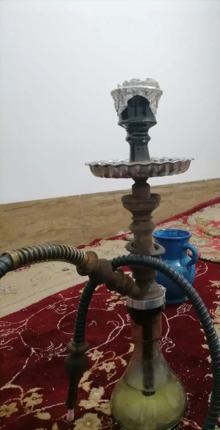 قیلون دوسیب قهوه خونه ای|کلکسیون و سرگرمی|یزد, |دیوار