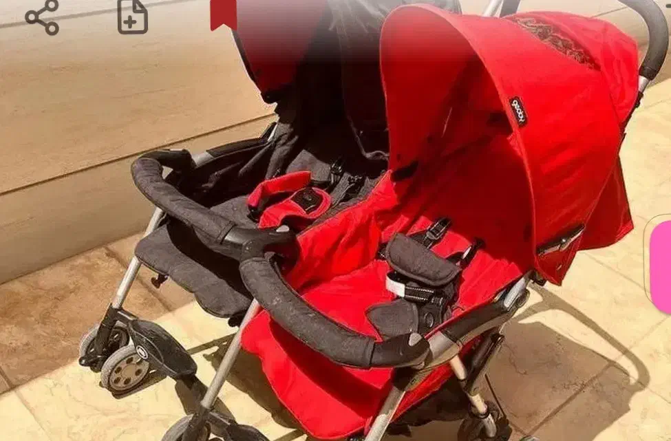 کالسکه دوقلوی جیوبی|کالسکه و لوازم جانبی|تهران, کوثر|دیوار