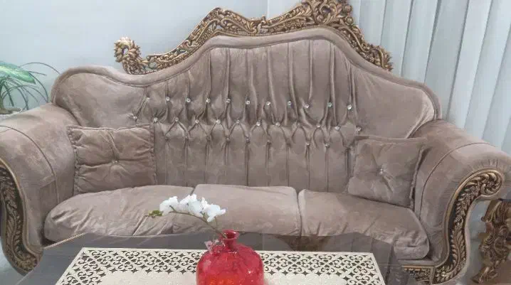 مبل ۷ نفره|مبلمان خانگی و میز عسلی|مشهد, کوشش|دیوار