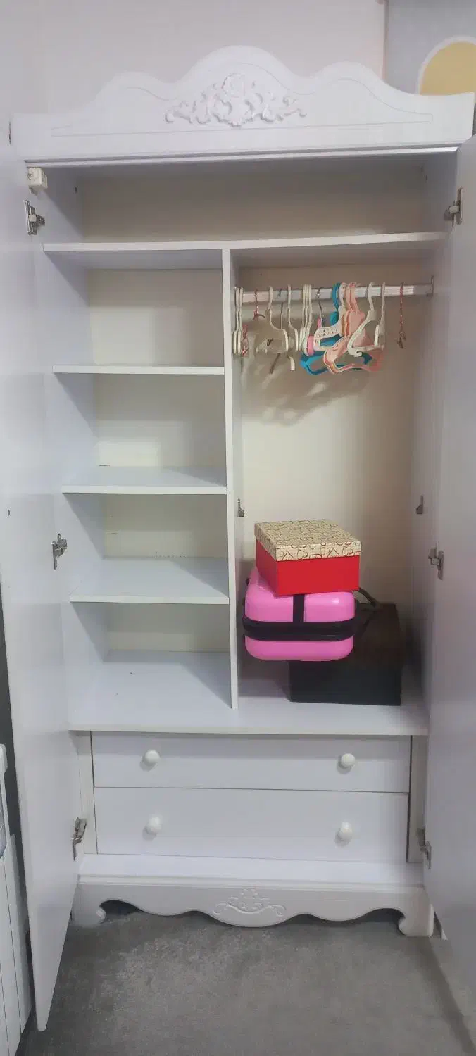 کمد و ویترین تمام ام دی اف|تخت و سرویس خواب|بابل, |دیوار