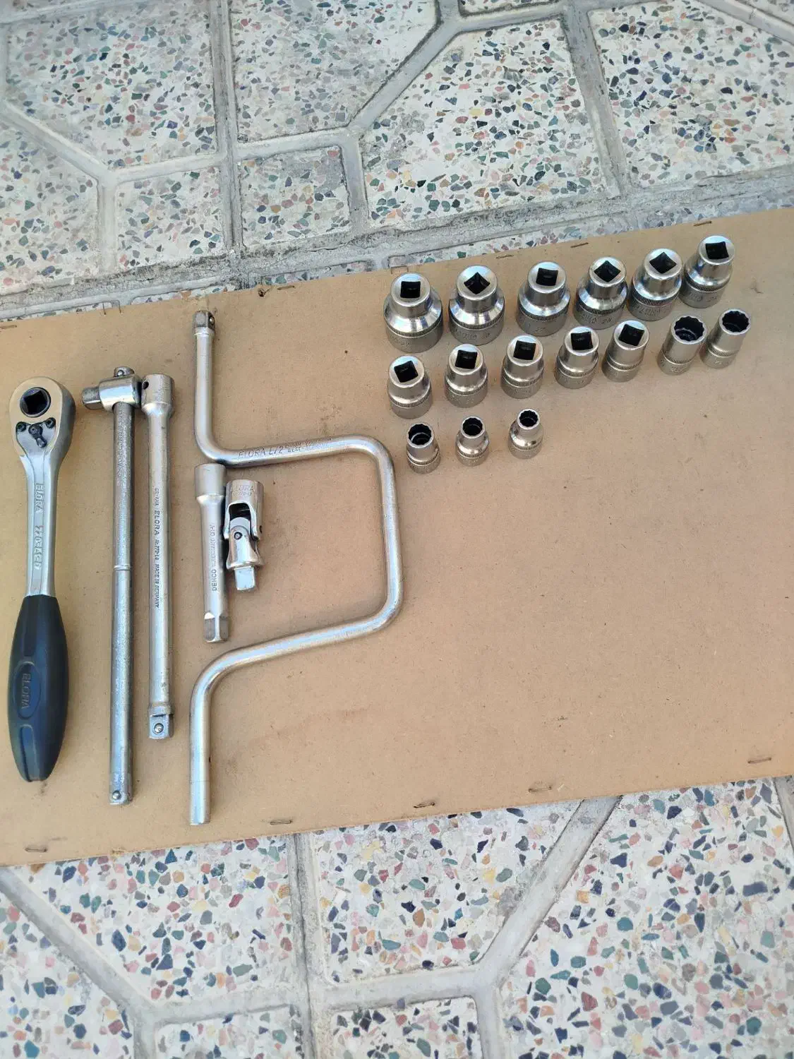 سلام ست آچار بوکس الورا اصلی آلمانی و تعدادی ابزار|ابزارآلات|تهران, امام زاده حسن|دیوار