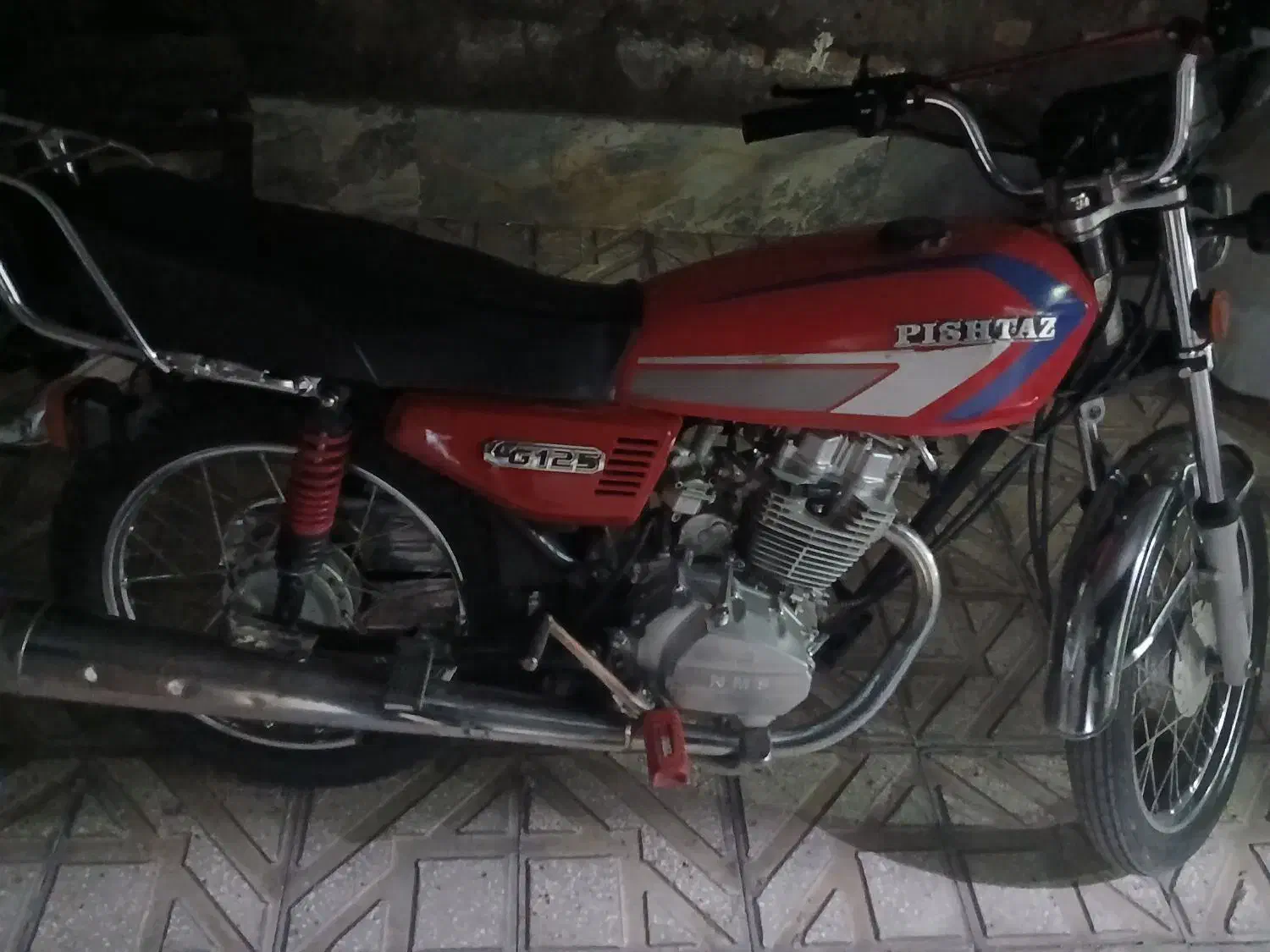 موتور 125 استارتی|موتورسیکلت|بردسکن, |دیوار