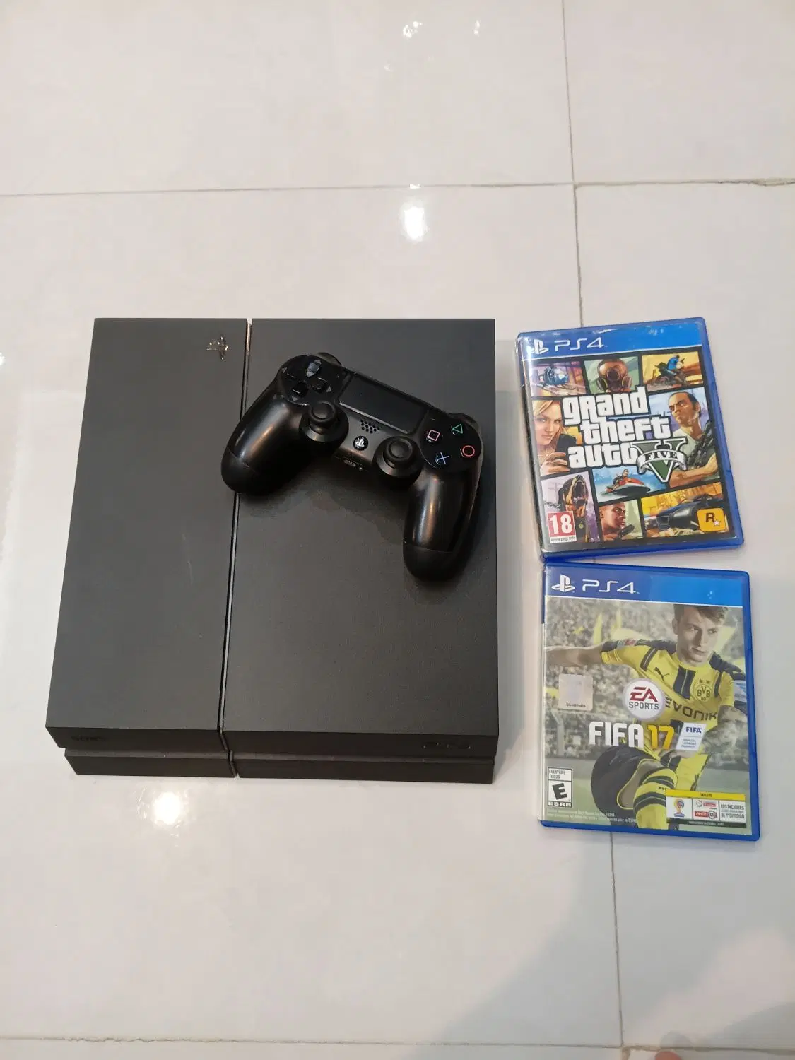 ps4 fat 500|کنسول، بازی ویدئویی و آنلاین|شیراز, درکی|دیوار