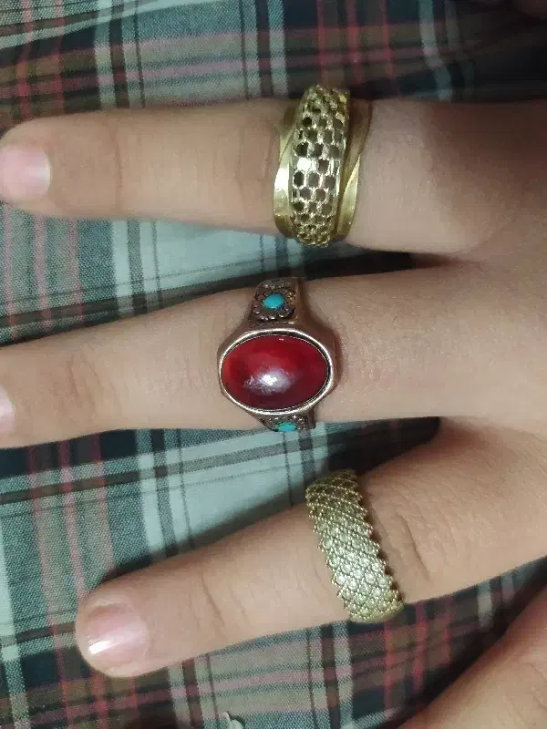 انگشتر مردانه و زنانه|کلکسیون اشیاء عتیقه|قدس, شهرقدس|دیوار