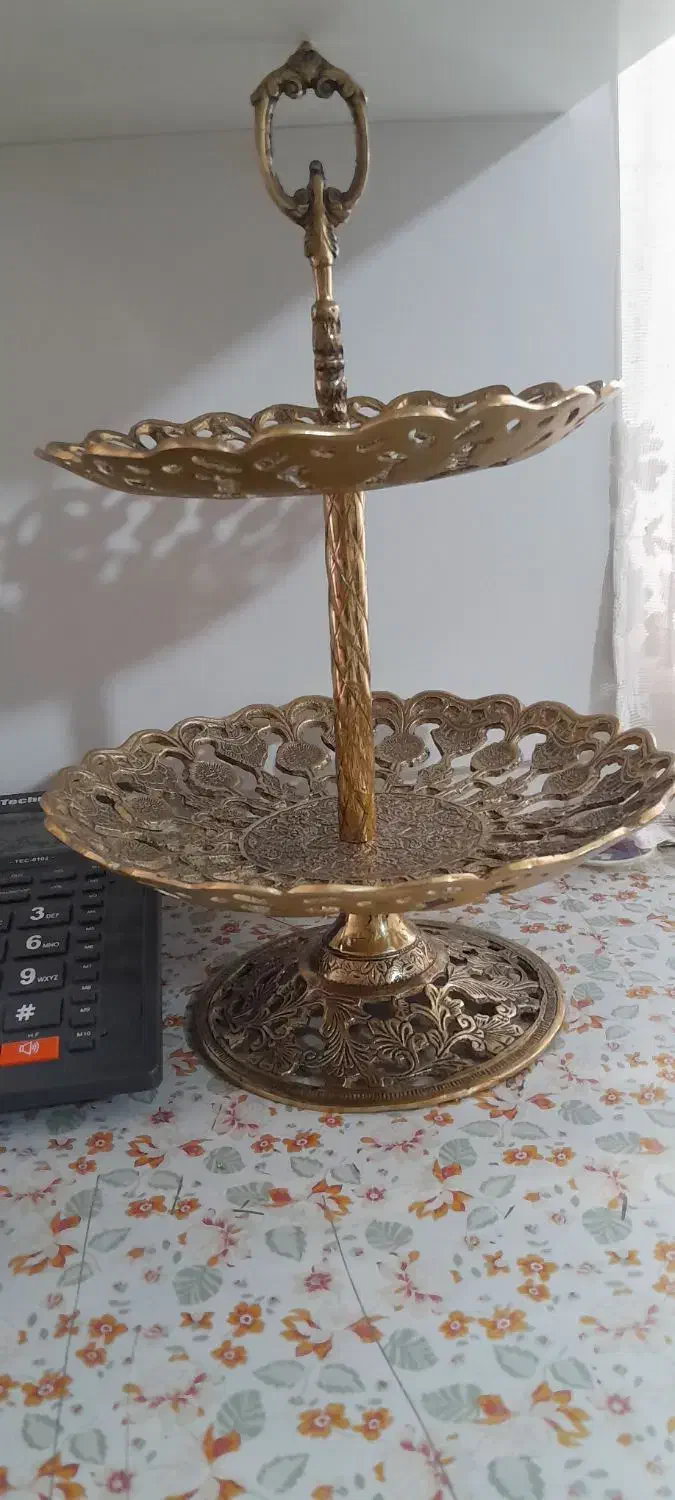 جا شیرینی برنز اصل|ظروف سرو و پذیرایی|کوهدشت, |دیوار