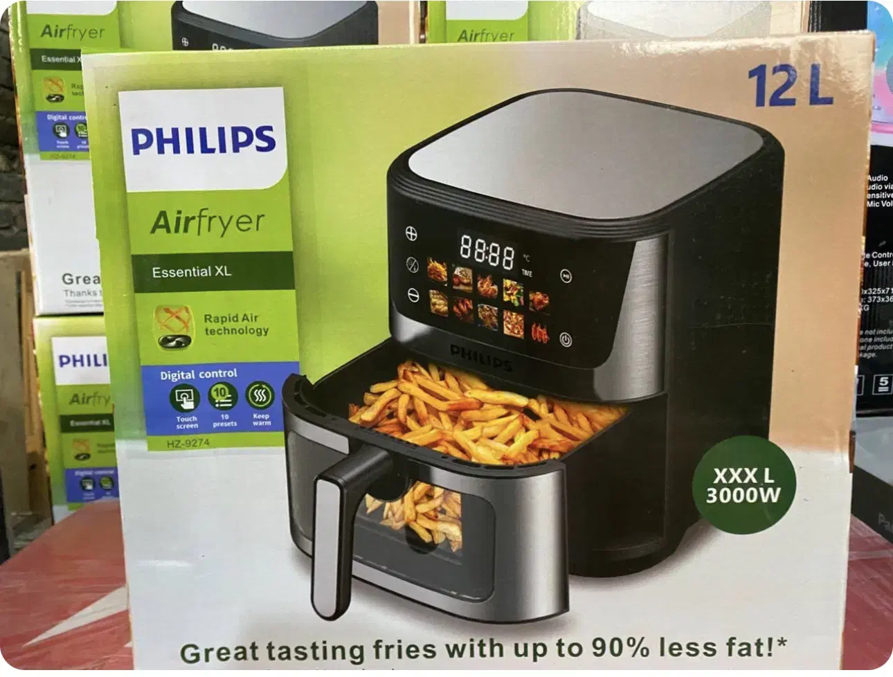 سرخ کن بدون روغن فیلیپس مدل 9274 ظرفیت ۱۲ لیتر|اجاق گاز و لوازم برقی پخت‌وپز|تهران, لاله زار|دیوار