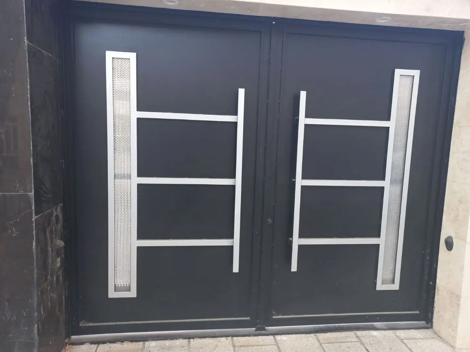 ساخت انواع درب حیاط و پنجره و ...|مصالح و تجهیزات ساختمان|بجنورد, |دیوار