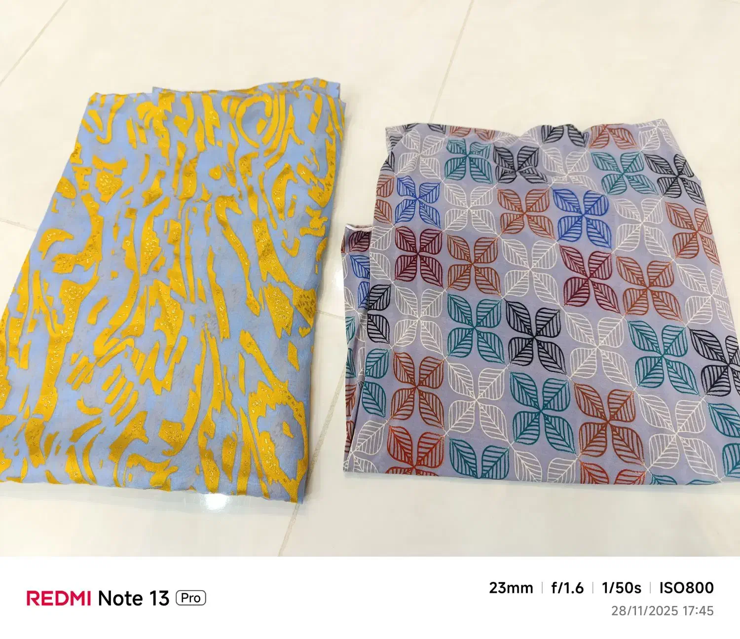 پارچه حریر ابریشم و پارچه ریون|لباس|دهگلان, |دیوار