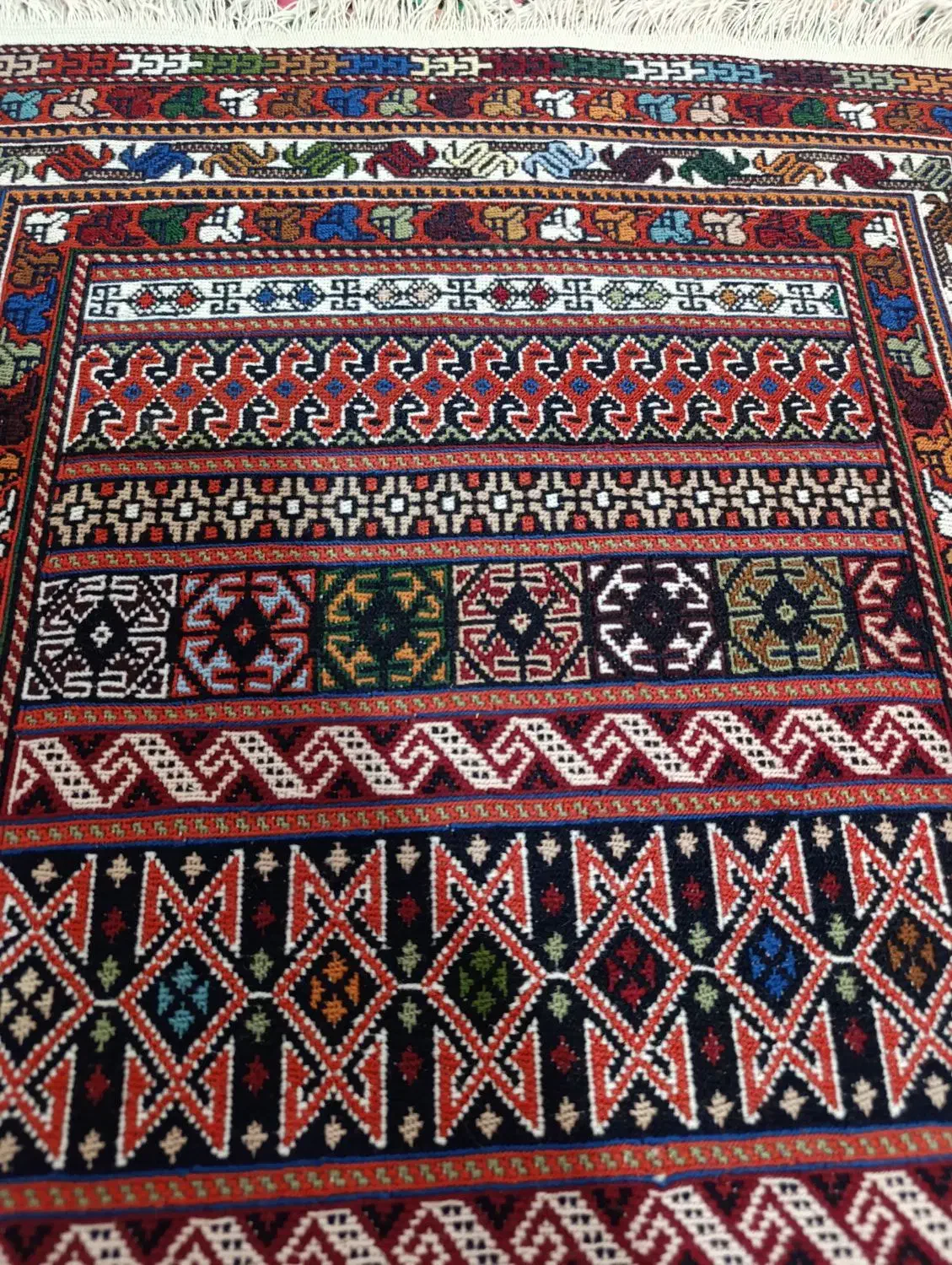 گلیم 60در90|گلیم، جاجیم، گبه|سیرجان, |دیوار