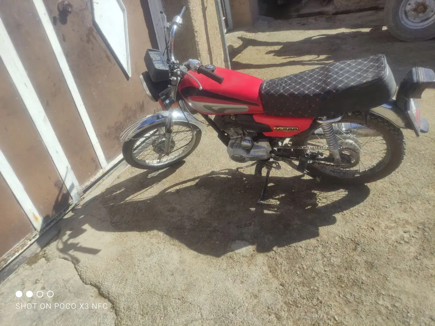 موتور۲۰۰ مزایده|موتورسیکلت|حمیل, |دیوار