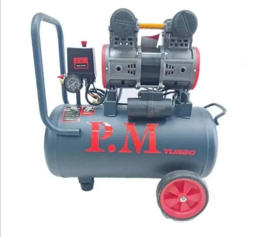 پمپ باد 50لیتری دو سیلندر بیصدا آنکور|ابزارآلات|اصفهان, کشاورزی|دیوار